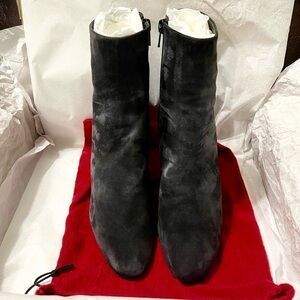 Christian Louboutin Black Ankle Boots